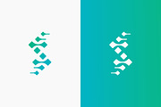 Modern Abstract Biotech DNA Logo, a Branding & Logo Template by arhabib (Thumbnail 7 of 9)