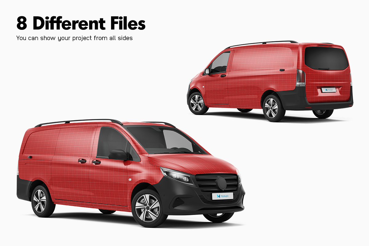 Van Mockup 38, an Advertising Mockup by Mockupix (Photo 7 of 12)