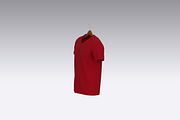 3d Vneck Tshirt Model, a 3D by hdri360 (Thumbnail 4 of 5)