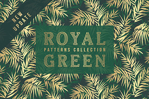 Royal Green Patterns Collection