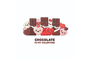 Valentine’s Day Cute Icons Set, an Object Illustration by Designer_Momina (Thumbnail 15 of 21)