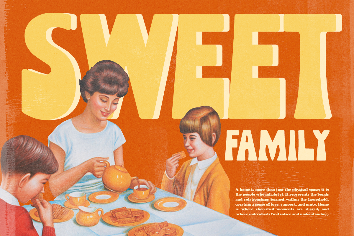 Summer Stussy - Retro Funky Font, a Sans Serif Font by Pandeka Studio (Photo 8 of 12)