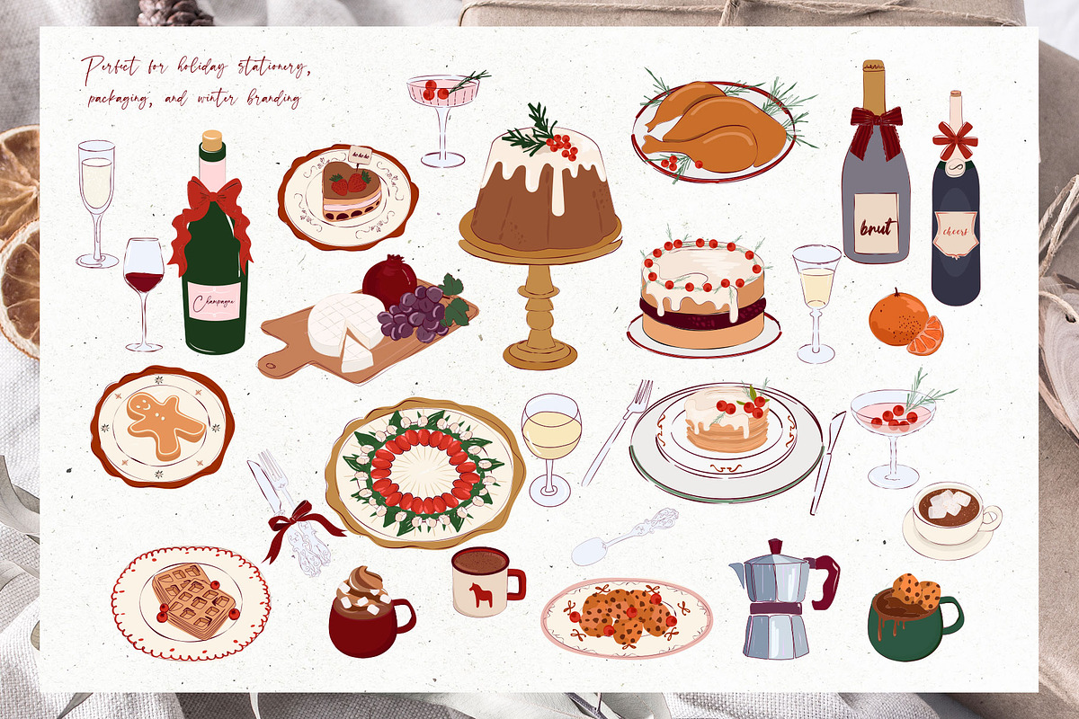 Cozy Holiday BUNDLE: 7 Best Packs, an Object Graphic by Mio Buono (Photo 22 of 52)