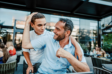 Father and son lifestyle, a Person Photo by REDDOT Studio