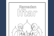Islamic Coloring Book For Kids Ages, an Education Illustration by Sourcedigi (Thumbnail 5 of 5)