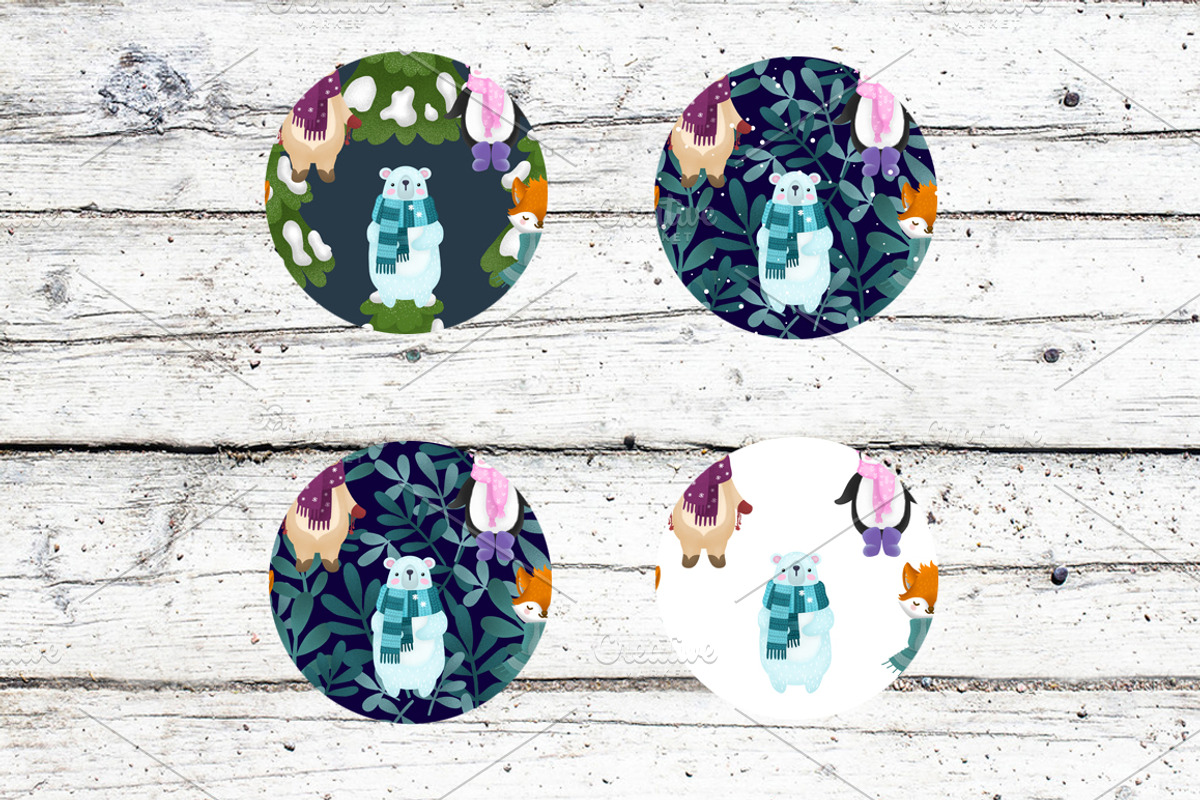 Winter collection., a Pattern Graphic by Vavavka (Photo 6 of 10)
