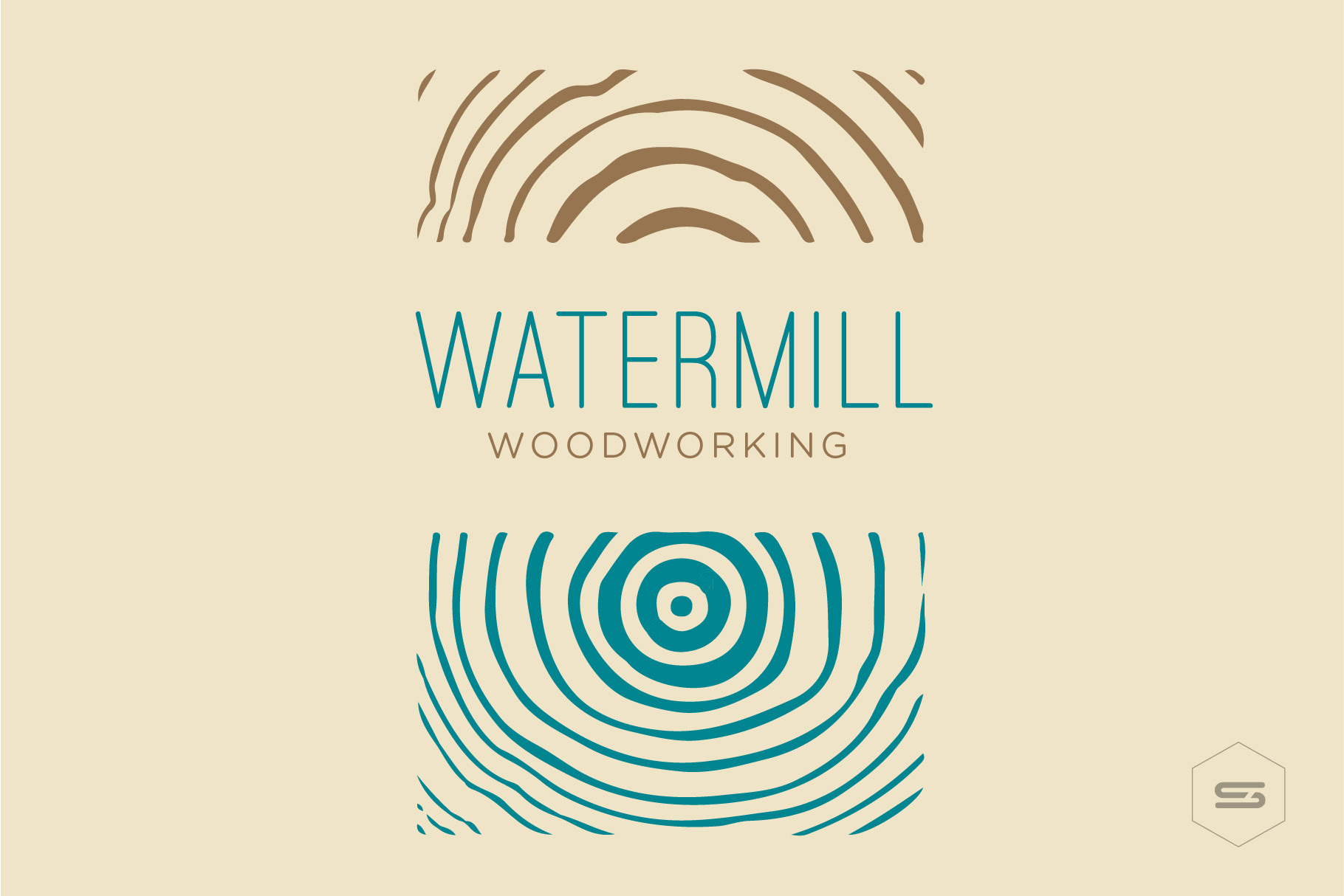 Woodworking Conceptual Logo by Jennifer Schwab  Creative Market