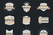 Old vintage pack. 10 HQ badges, a Templates & Theme by Nerokanji_Designs (Thumbnail 2 of 2)