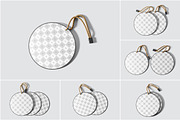 Circle Hang Tag Mockup, a Product Mockup by Rizky Audymas (Thumbnail 8 of 8)