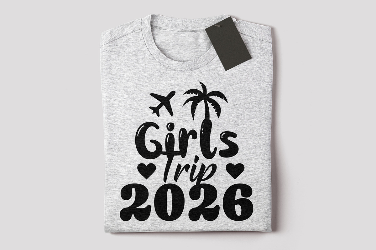 Girls Trip 2026 SVG Bundle, a Graphic by M9 Design (Photo 7 of 14)