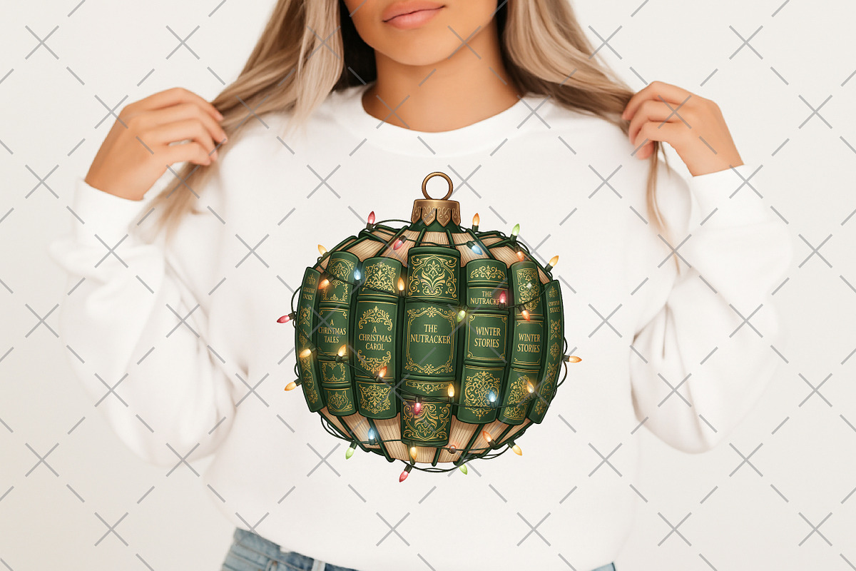 Christmas Ornament Book PNG, an Illustration by Craft Nest (Photo 4 of 6)