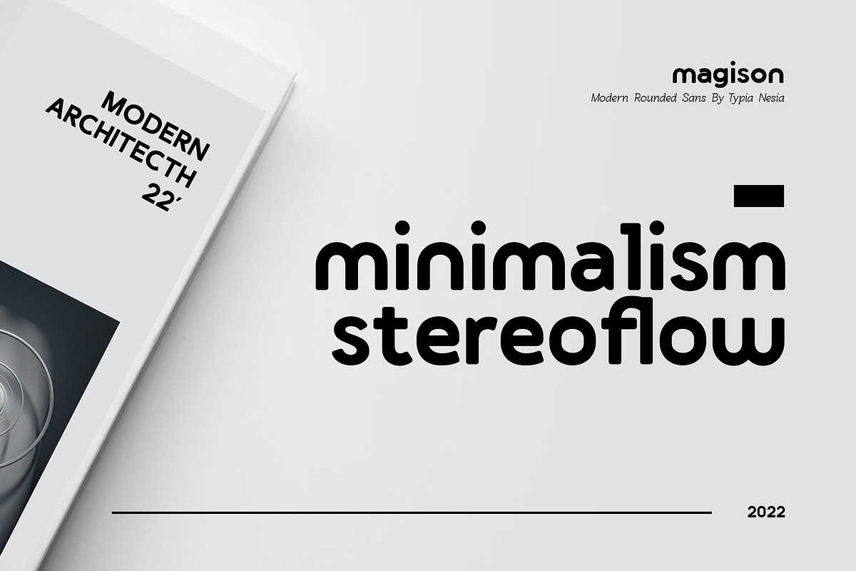 Magison - Tech Sans, a Sans Serif Font by Typia Nesia (Photo 3 of 11)