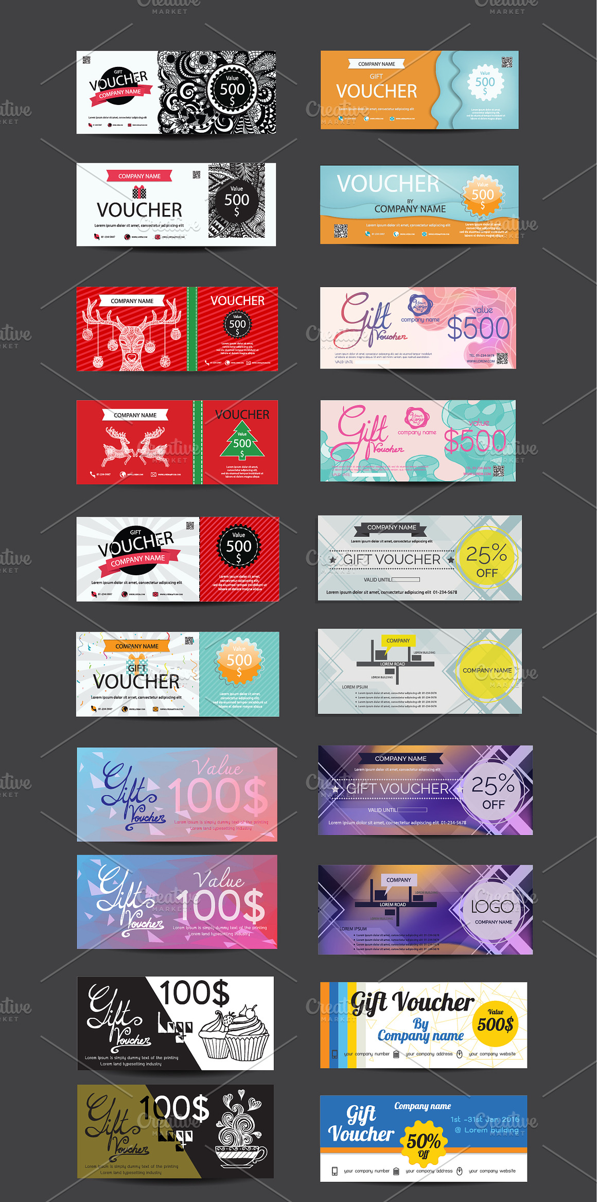 98 % OFF 2200++ Design elements, an Animal Illustration by Somjai King (Photo 41 of 45)