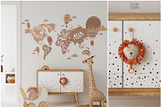 Kids Wall & Frame Mockup Bundle 7, a Print Template by Yuri-U (Thumbnail 4 of 22)