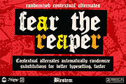 Blestem – Gothic Horror Typeface, a Blackletter Font by Remedy667 (Thumbnail 3 of 6)