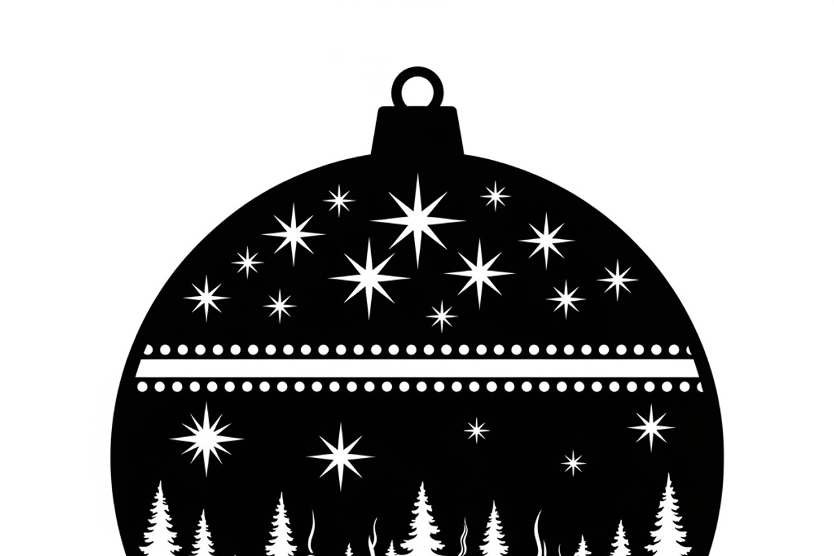 Christmas Ornament Set, an Illustration by BIPLOB EXPERT (Photo 13 of 21)