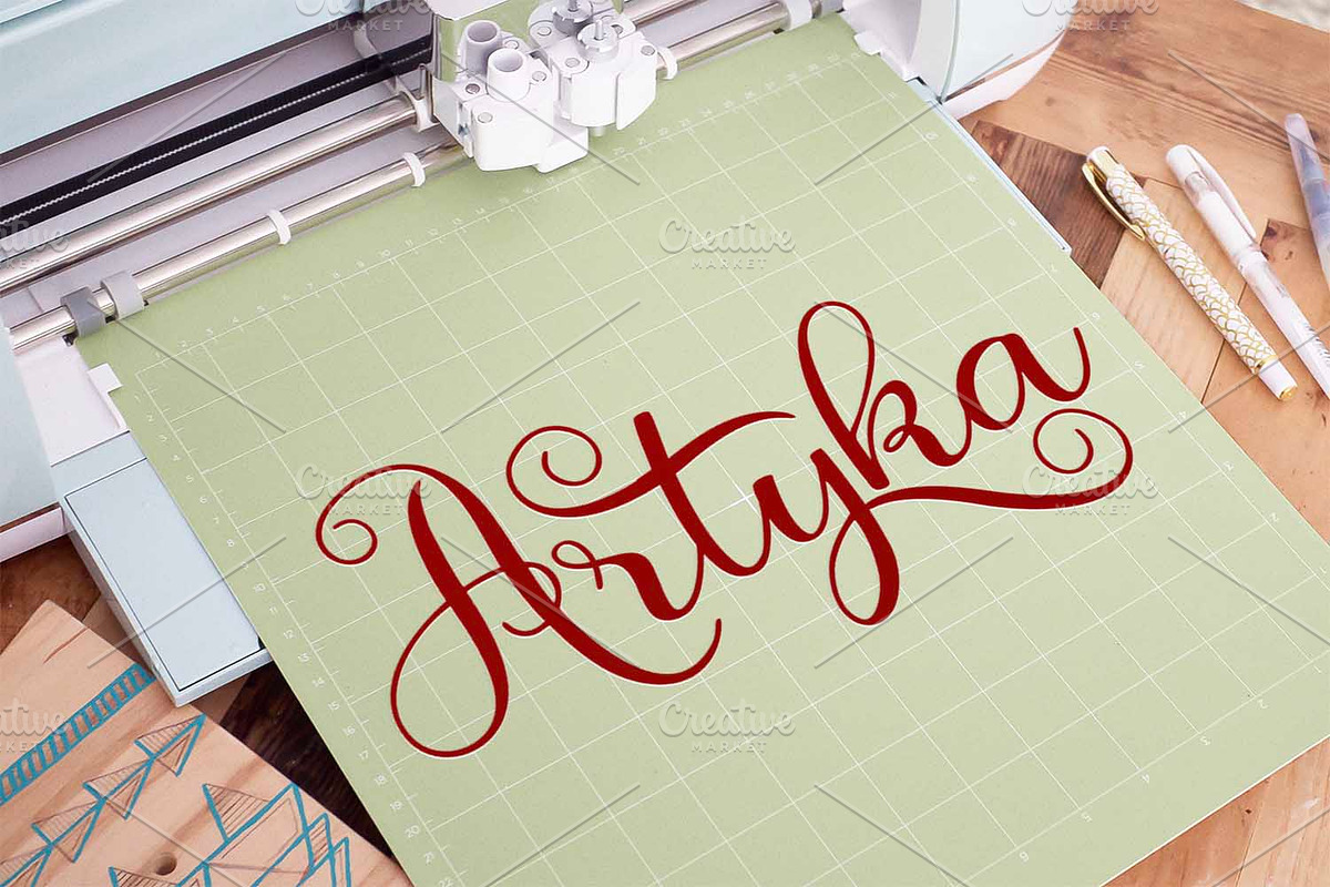 Artyka, a Script Font by Digital Typeface Studio (Photo 5 of 9)