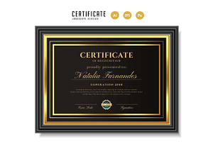 410. Modern Certificate Template