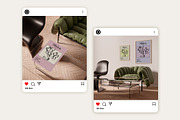Art Mockup Set SHIRA, a Household Mockup by Bonumo (Thumbnail 9 of 13)