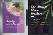 Spa & Massage Bifold Brochure, a Brochure Template by Cristal Pioneer (Thumbnail 4 of 4)