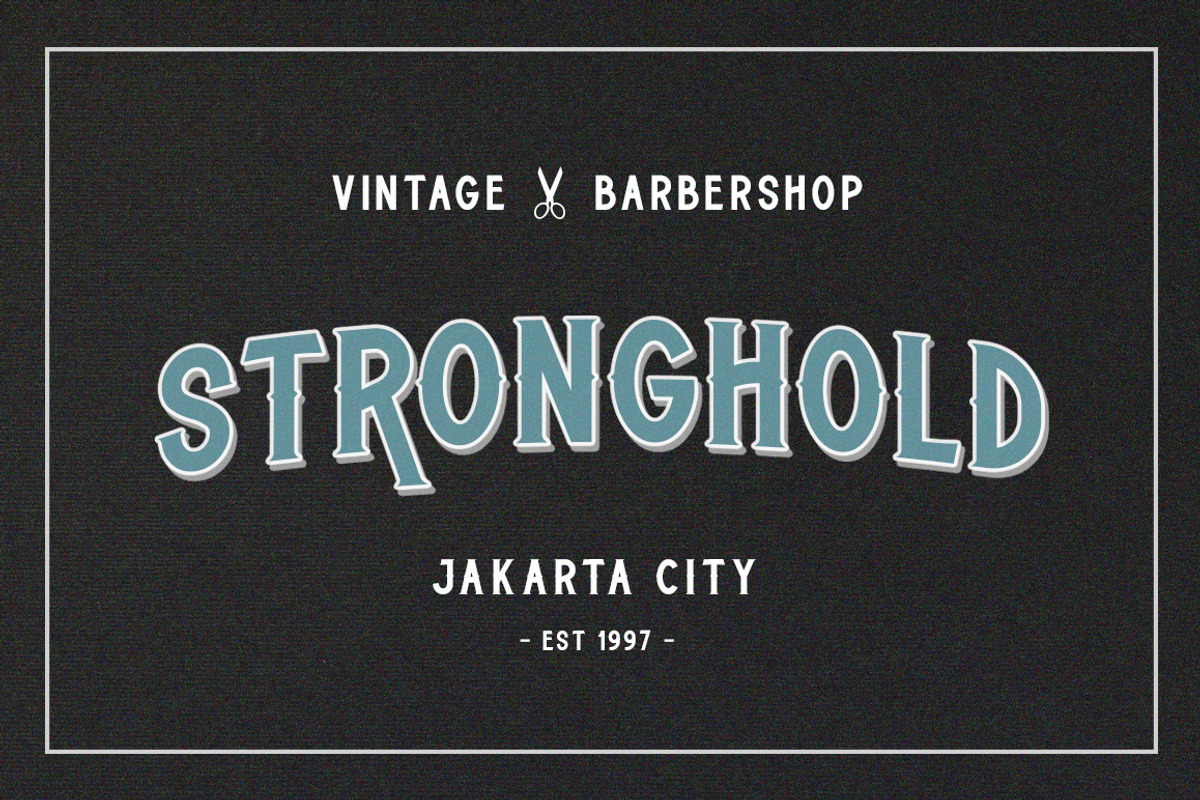 ROTTERHAM - VINTAGE FONT, a Sans Serif Font by Bluestype Studio (Photo 3 of 7)