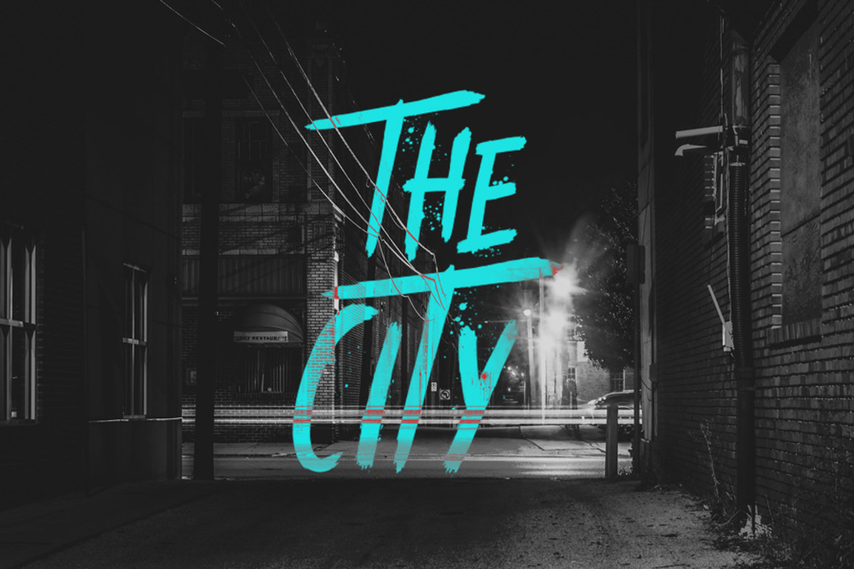 Atone - Brush Font preview 5