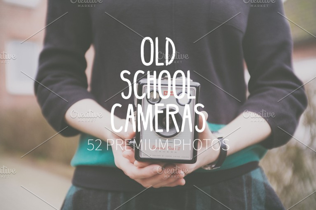Old School Cameras ~ 52 HQ Photos, a Technology Photo by Barn Images (Photo 1 of 7)