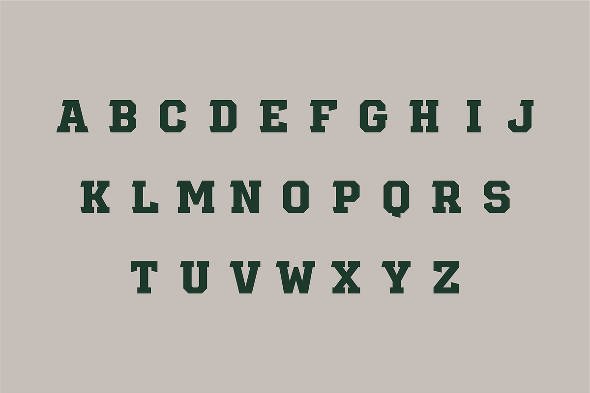 Colossal Sports Font Bundle, a Serif Font by Studio One Four (Photo 18 of 31)