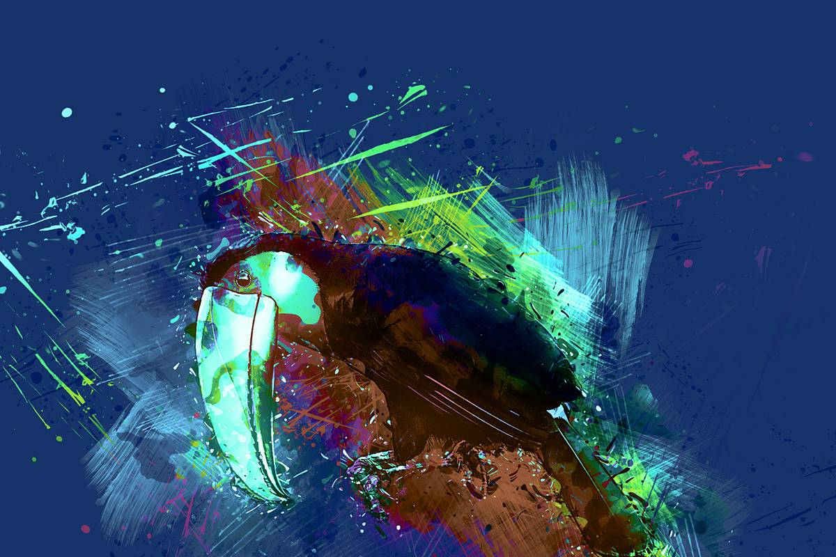 Paint Photoshop Action, an Action Add-On by MRI STUDIO (Photo 10 of 19)