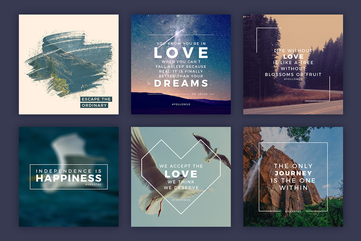 Social Media Templates Kit, a Social Media Template by QueenDesigns (Photo 4 of 5)