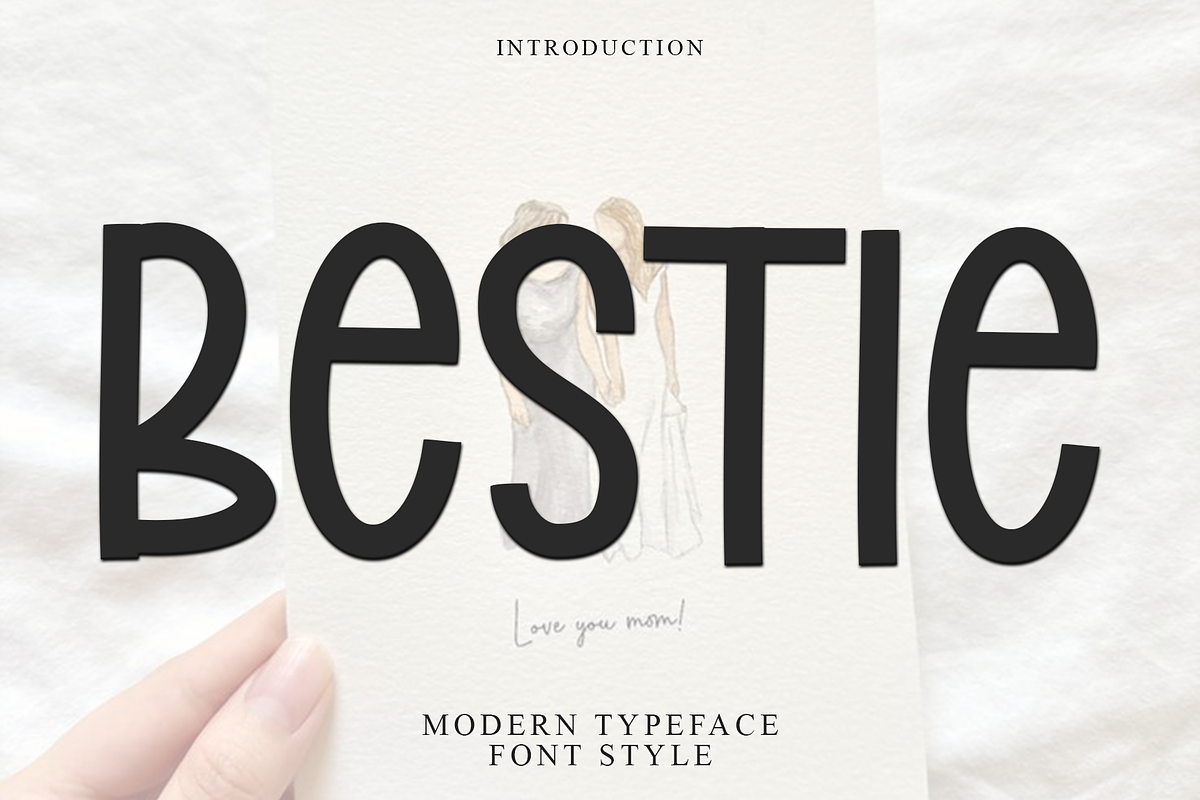 Bestie, a Script Font by InermediaSTUDIO (Photo 1 of 7)