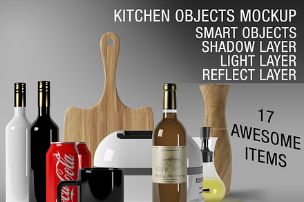 kitchenware mockup