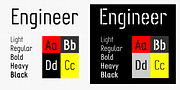 Engineer, a Sans Serif Font by GRIN3 (Nowak) (Thumbnail 2 of 4)