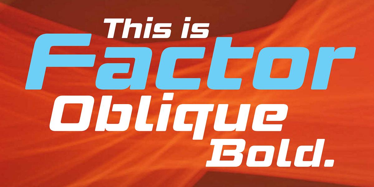 Factor BF, a Sans Serif Font by Bomparte’s Fonts (Photo 2 of 2)