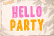 Bounce Chunky, a Sans Serif Font by Limited.studio (Thumbnail 2 of 6)
