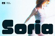 CS Soria – Y2K Font, a Sans Serif Font by Craft Supply Co. (Thumbnail 1 of 8)