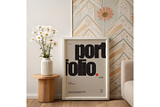 Minimal Boho Frame Mockup Scene, a Product Mockup by MockupWizard (Thumbnail 5 of 5)