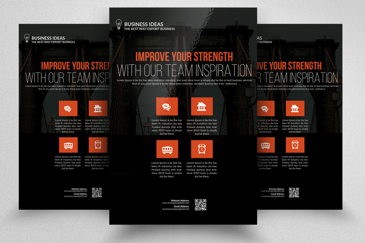 100 Business Flyers Mega Bundle, a Flyer Template by Design Up (Photo 35 of 100)