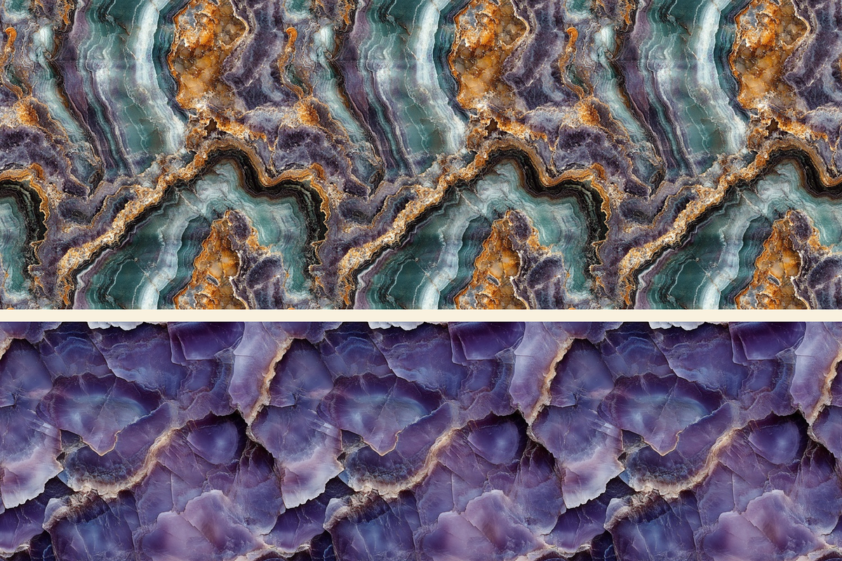 Fluorite Seamless Photo Patterns, a Pattern Graphic by DigitaI Craft Corner (Photo 5 of 6)