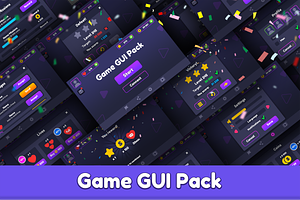 Flat Game GUI Pack