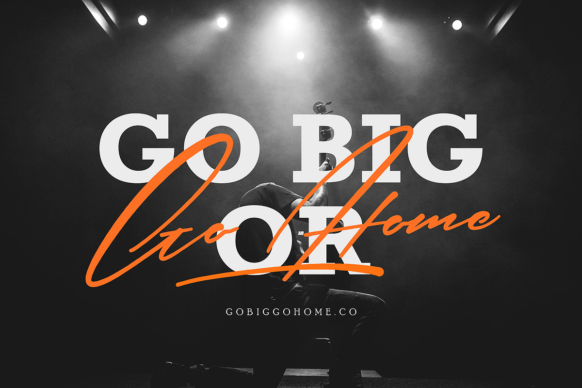 Rittaba, a Script Font by pineungtype (Photo 3 of 6)