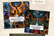 The Lapis Bestiary Fantasy Cliparts, a Decorative Illustration by ThatsDesignArt (Thumbnail 17 of 17)