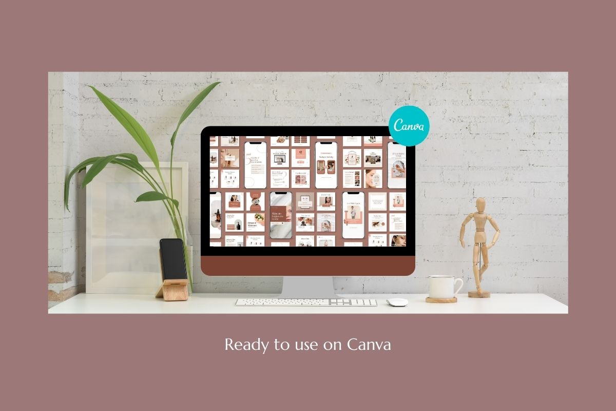 Skincare & Makeup Canva Template, a Social Media Template by Kawalan Studio (Photo 10 of 10)