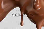 Chocolate Text 3D Letters Set, an Object Graphic by Kotulsky Mockups (Thumbnail 6 of 6)