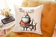 Quirky Christmas Santa Clipart, an Illustration by Sublimation Artist (Thumbnail 6 of 6)