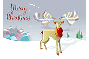 Christmas Cards and Banners Bundle, a Seasonal Illustration by ÁRTICA (Thumbnail 3 of 19)
