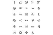 58 Scribble Social Icons, an Icon by Inconcept Media Arsenal (Thumbnail 3 of 3)