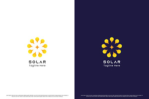 Solar Gradient Logo Design Icon, a Branding & Logo Template by Morvana Crew