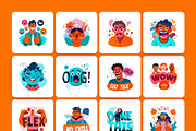 Gen Z Reaction Stickers, an Emoji Icon by Creative Stall (Thumbnail 8 of 9)
