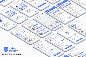 Book Doctor Appointment App UI Kit